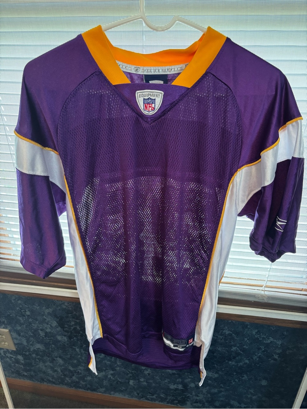 Reebok NFL Vikings Purple and Gold  Football Jersey